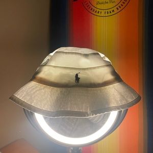 Vintage Polo Ralph Lauren white bucket hat